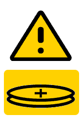 Warning: contains a coin/button battery — ingestion hazard